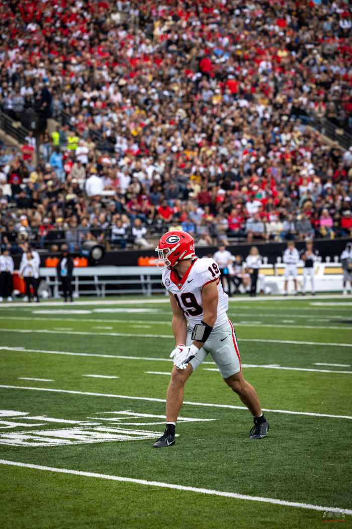 Junior TE Brock Bowers vs Vanderbilt